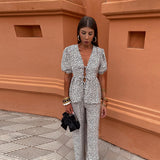 Anna | Flowy Printed Lounge Set