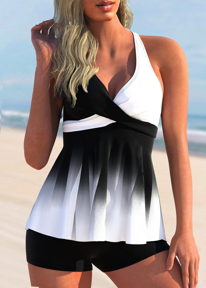 Amelia | Stylish Ombre Swimsuit Set