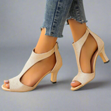 Jane | Stylish Cut-Out Heels