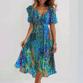Sophie | Elegant Flowing Midi Dress