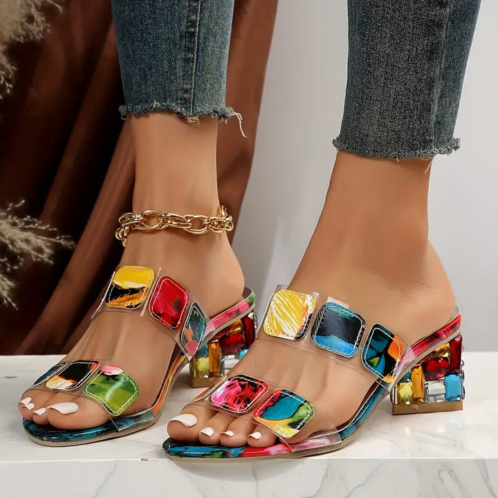 Katherine | Stylish Summer Block Heels