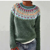 Rachele™ - Retro fall sweater