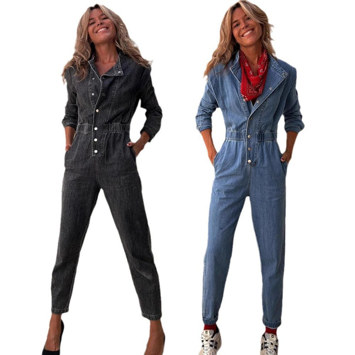 Malibu Denim Jumpsuit - women&