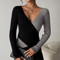 Leilani™ - Stylish V-Neck Sweater
