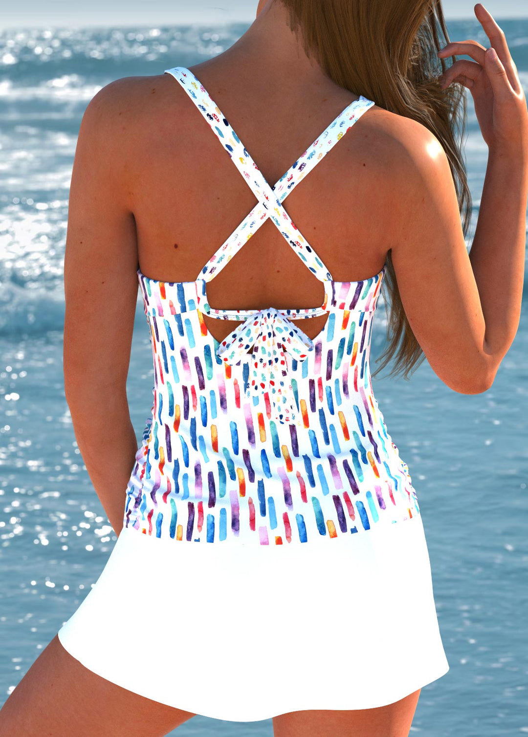 Francesca | Summer Swim Skirt Set