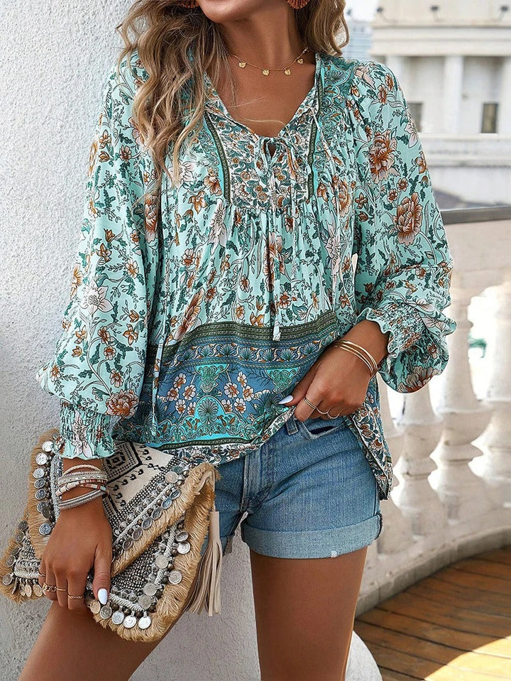 Emma | Summer Floral Top