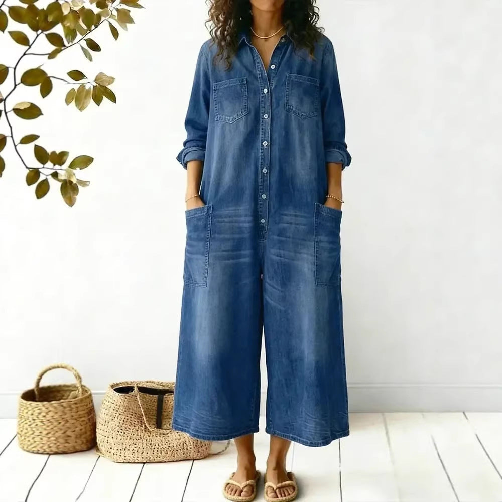 Sonoma Denim Jumpsuit - women&