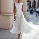 Riviera Chiffon Midi Dress