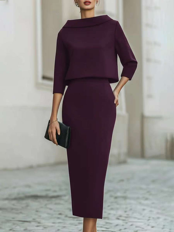 Milano Two-Piece Skirt Set - women&