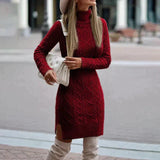 Amelia | Cozy Turtleneck Knit Dress