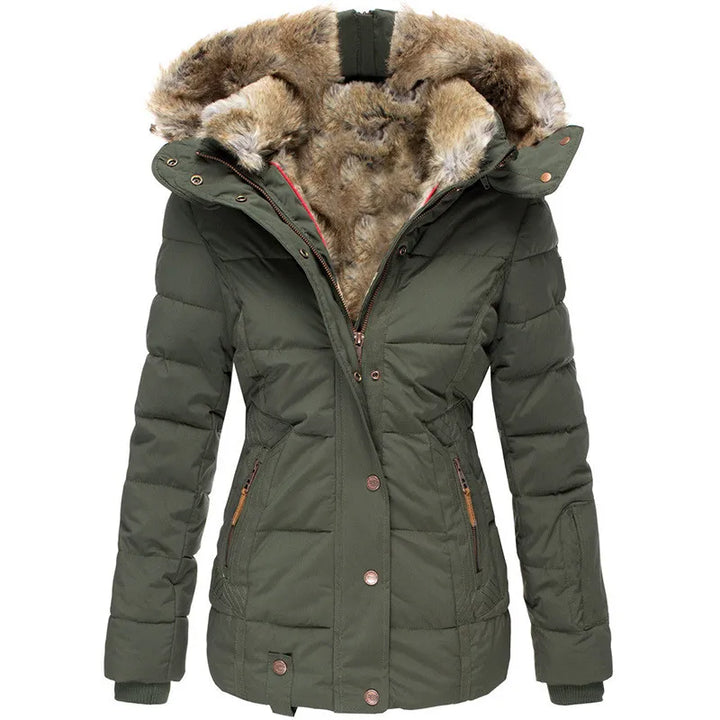 Belén - Warm, fur-lined winter coat