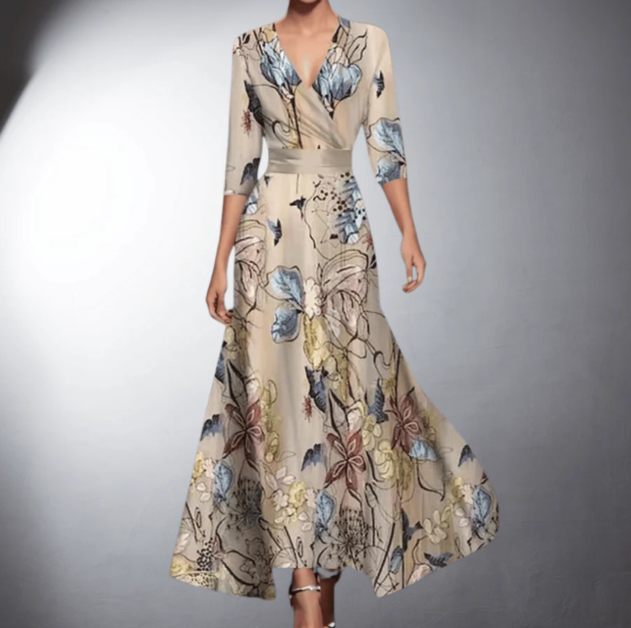 Grace | Elegant Summer Floral Dress