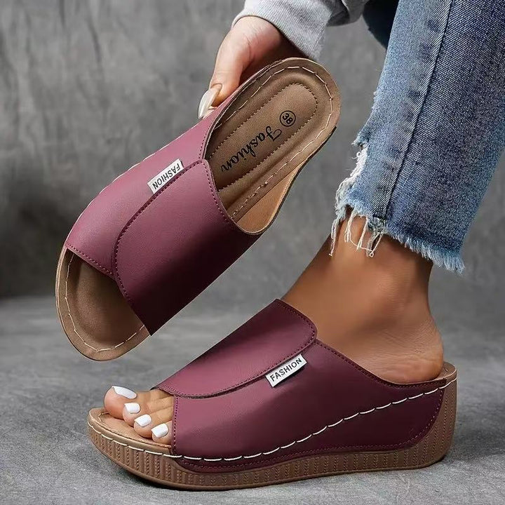 Jessica | Comfortable Casual Slip-On Sandals