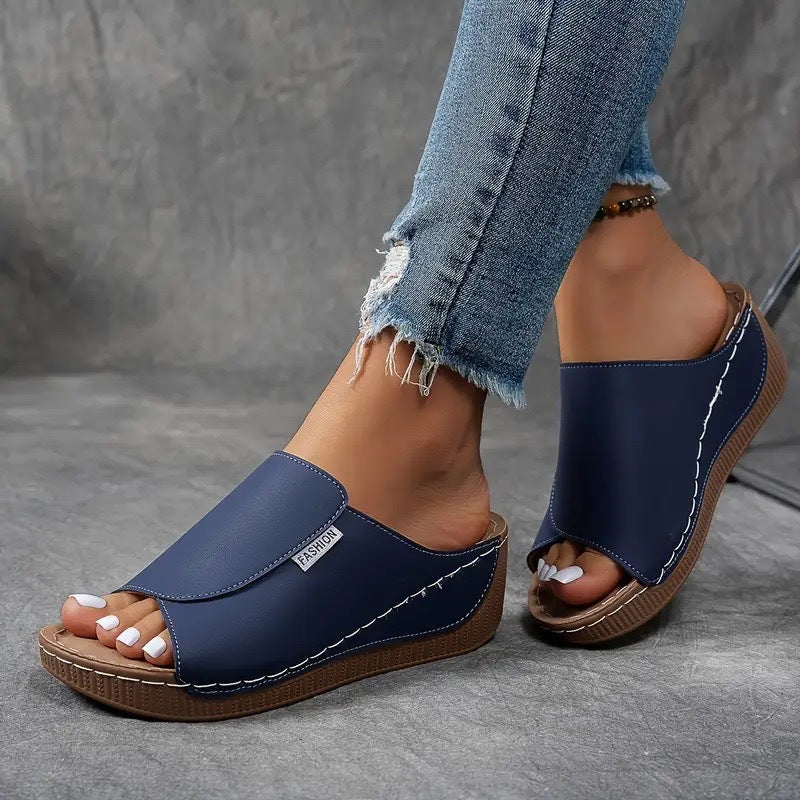 Jessica | Comfortable Casual Slip-On Sandals