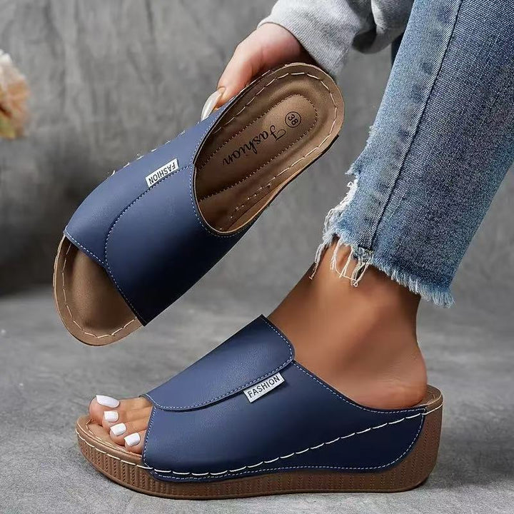 Jessica | Comfortable Casual Slip-On Sandals