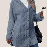 Aspen Hooded Plush Jacket
