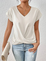 Zora | Casual Twist Detail Top