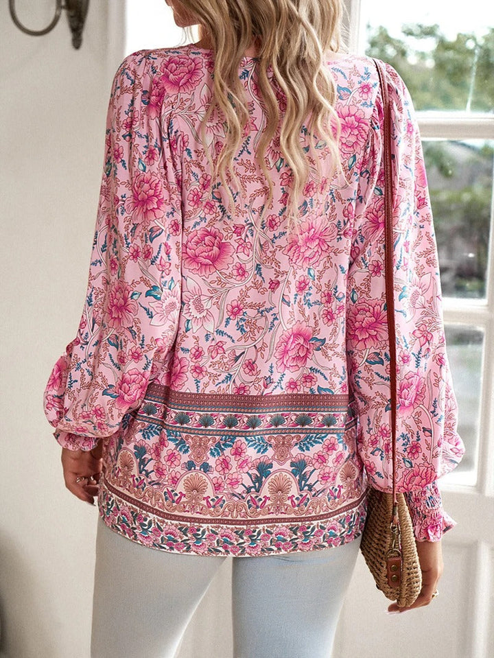 Emma | Summer Floral Top