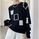 Britte™ | Women's Geometric Knitted Sweater