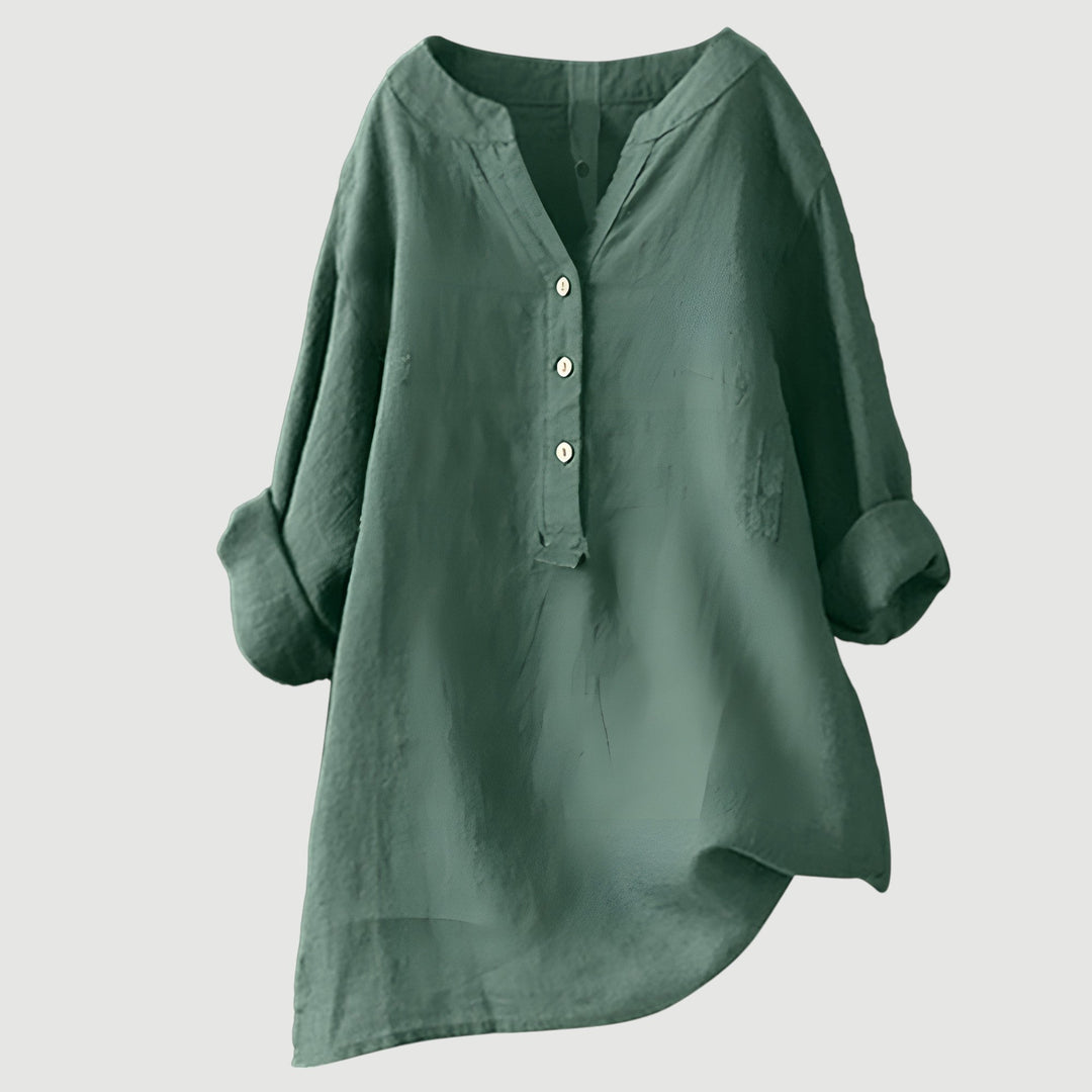 Elira™ Linen Ease Blouse
