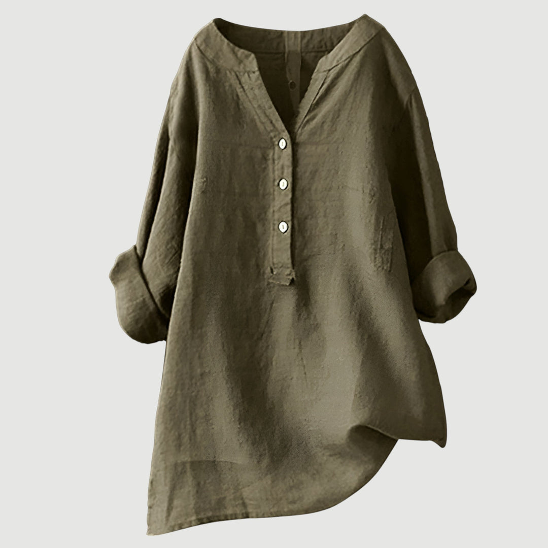 Elira™ Linen Ease Blouse