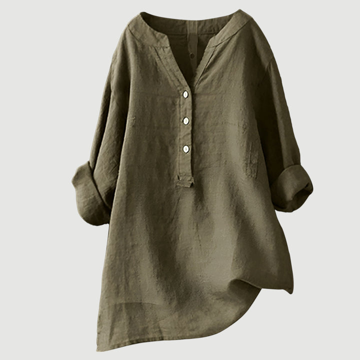 Elira™ Linen Ease Blouse