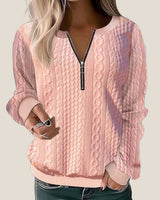 HARPER™ Half-Zip Cable Knit Sweater