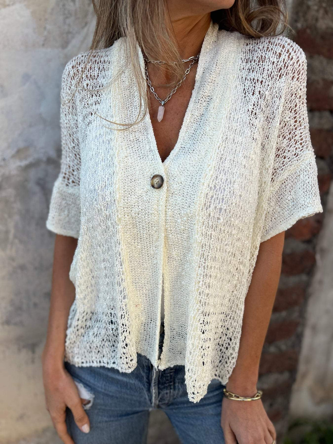 Diana | Stylish Open-Front Knit Cardigan