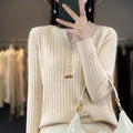 Rene™ | Knitted pullover with V-neck