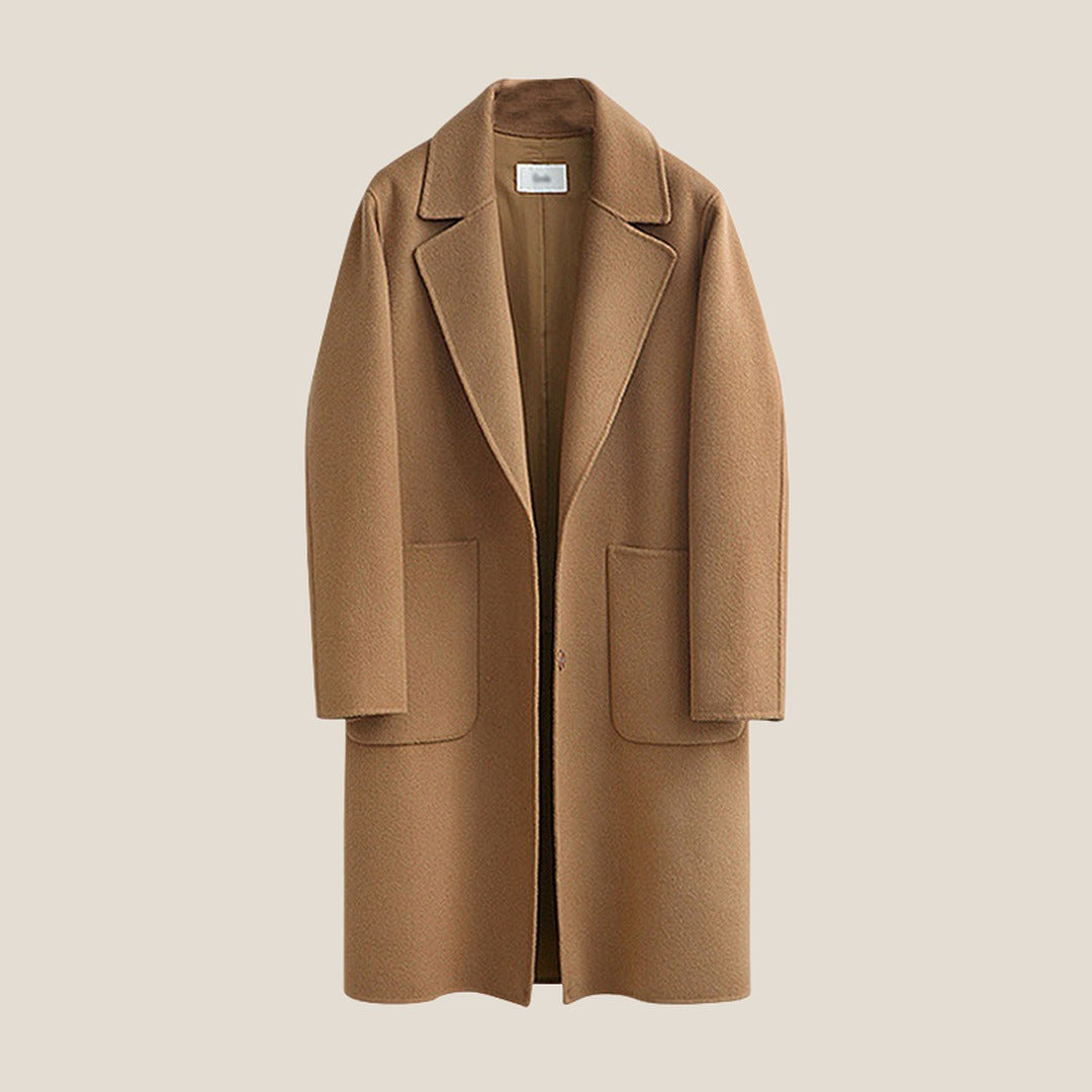 MARGOT Classic Long Coat - Camel
