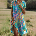 Patricia | Bohemian Style Midi Dress