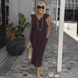 Bonnie | Stylish V-Neck Loose-Fit Summer Dress