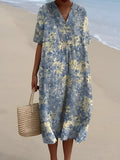 Cassandra | Casual Stylish Floral Midi Dress