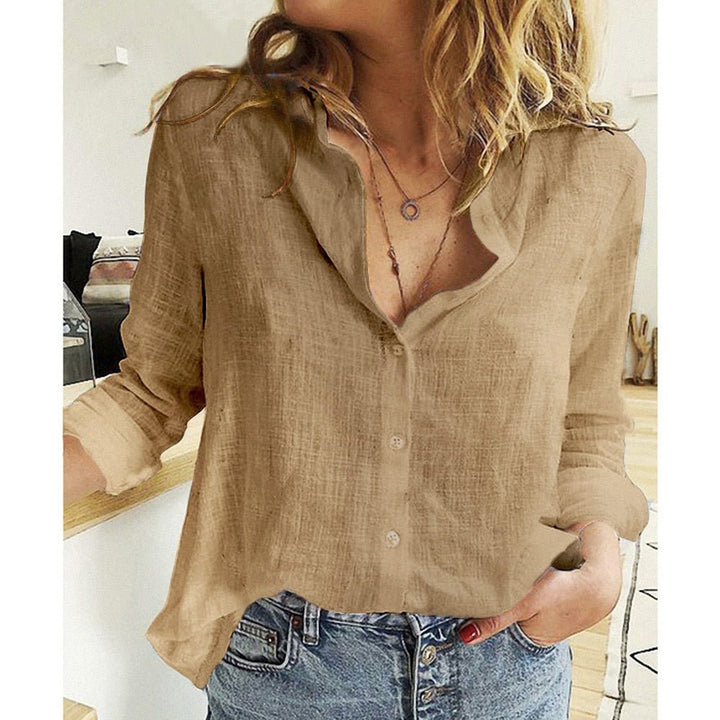 Erica | Casual Printed Button-Up Shirt